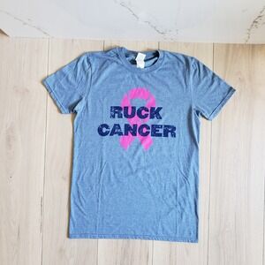 Nashville Shirt Grizzlies Rugby Ruck Cancer S Blue Breast Cancer Awareness Tee